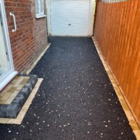 November 2023, new residential tarmac driveway & paths, in the North East
