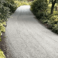 Sorn (Ayrshire) surface dressing Road Resurfacing Works in Scotland, tar & chip surface dressing in Sorn