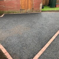 Tar paved driveway, Kilmarnock KA3, Scotland