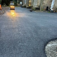 Tarmacadam driveway work in Scotland 2024