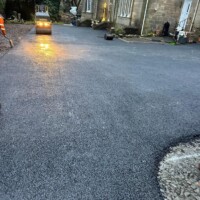 Tarmacadam driveway work in Scotland 2024