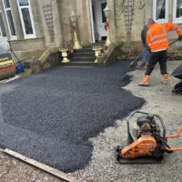 Yard resurfacing in Ayrshire